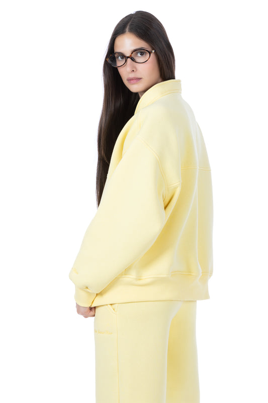 Muse – Felpa Cardigan Giallo