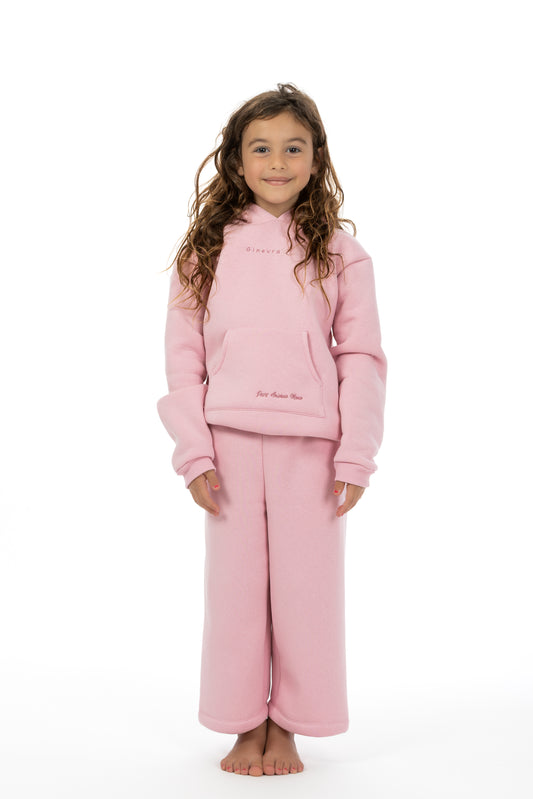 Teddy – Set Felpa e Jogger Rosa