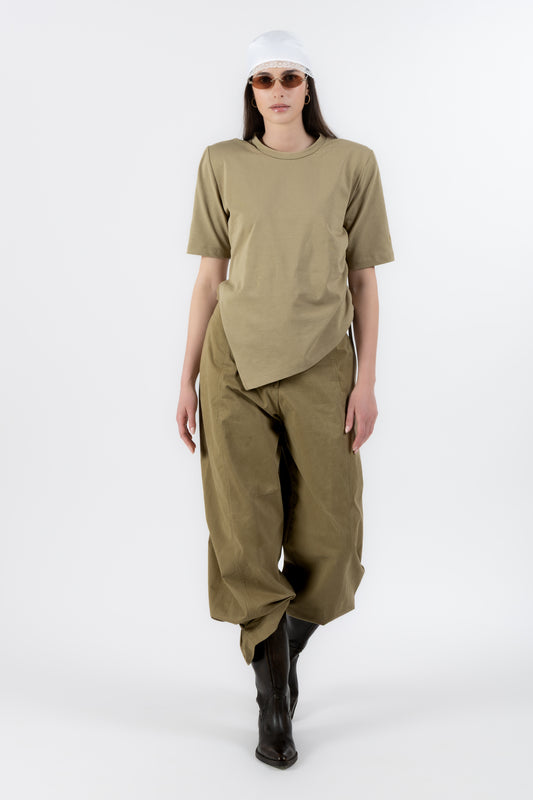 Olimpia – Pantalone Balloon Verde Militare