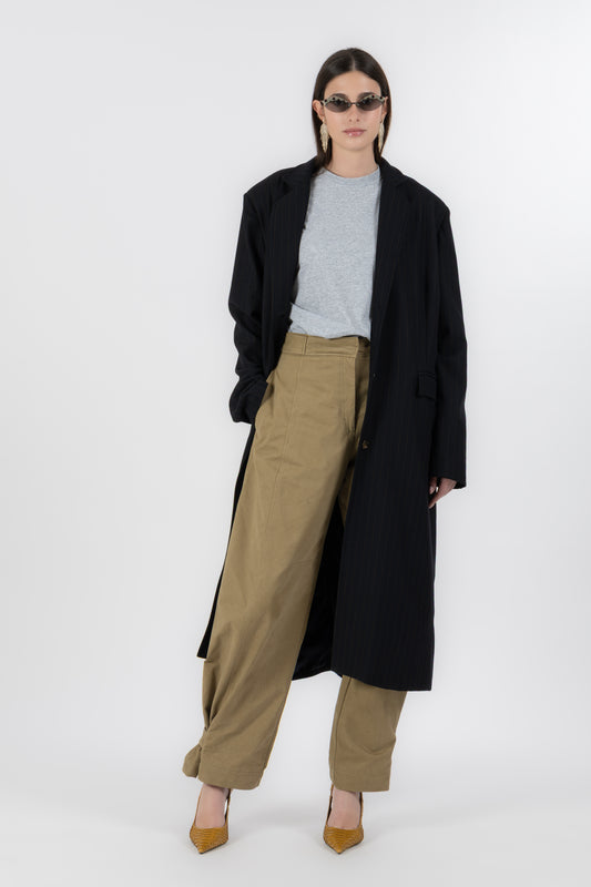 Vittoria – Spolverino Blu Gessato