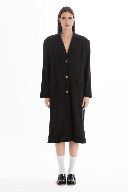 Vittoria – Spolverino Blu Gessato