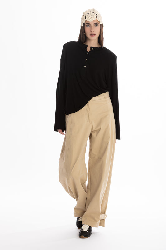 Olimpia – Pantalone Balloon Nocciola