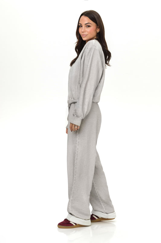 Jogger Oversize Fade Light Grey