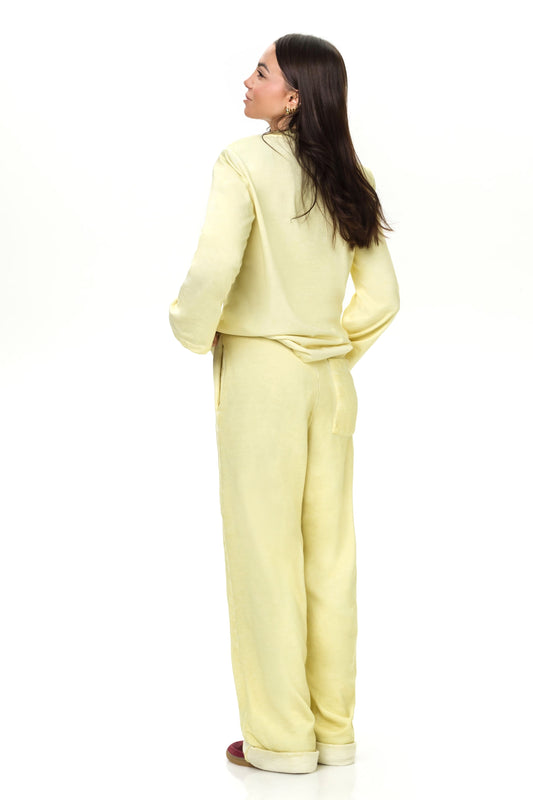 T-shirt Oversize Fade Lemon