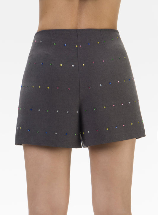 Gonna Pantalone Lana Diamonds Arcobaleno