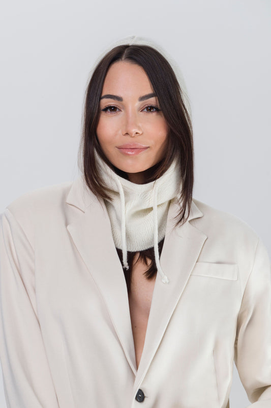 Balaclava Lana e Cashmere Burro