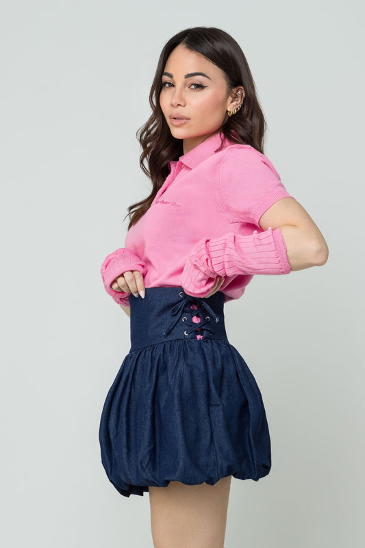 Sierra – Gonna a Palloncino in Denim
