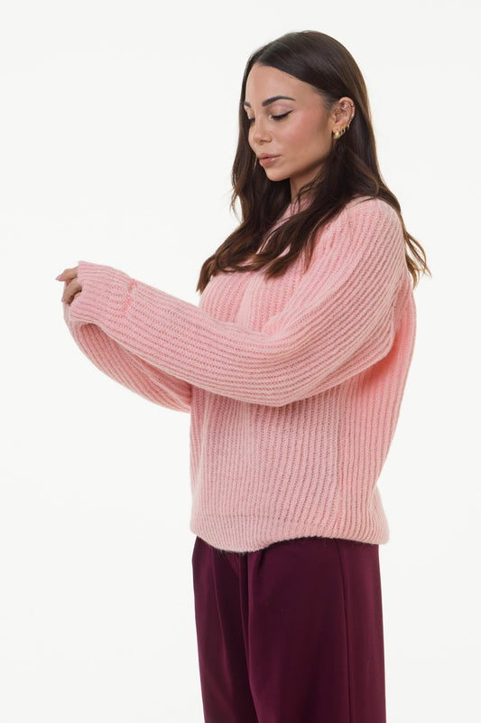 Maglia Mohair Rossa