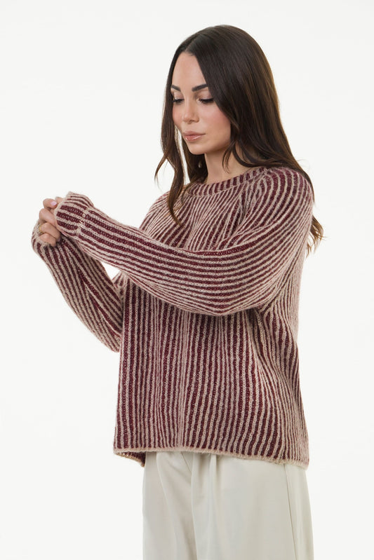 Maglia Vanisé Marrone