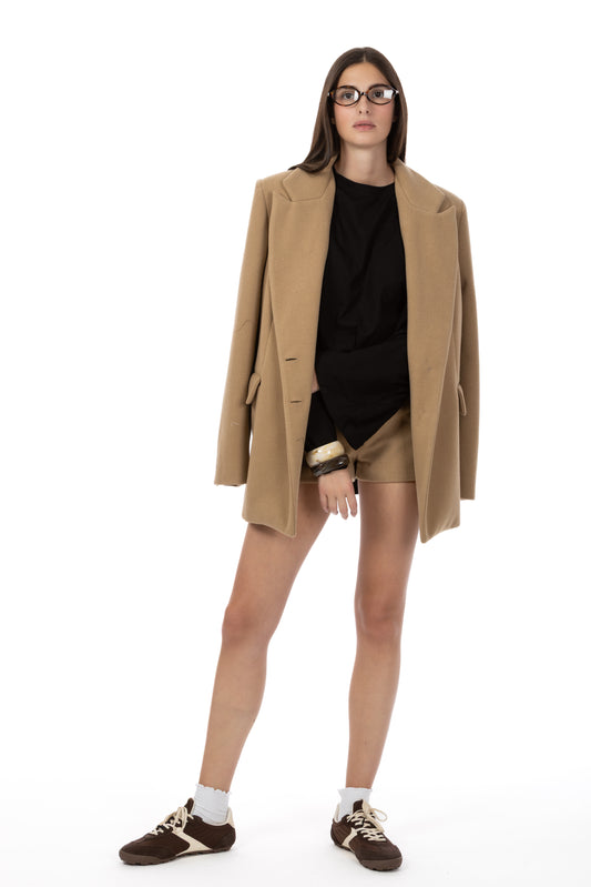 Mila – Blazer Capospalla Cammello