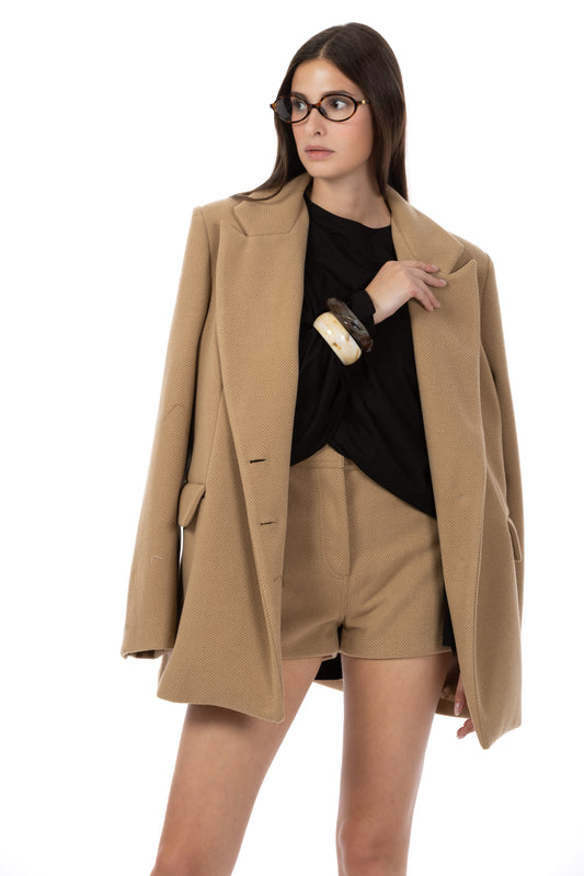 Mila – Blazer Capospalla Cammello