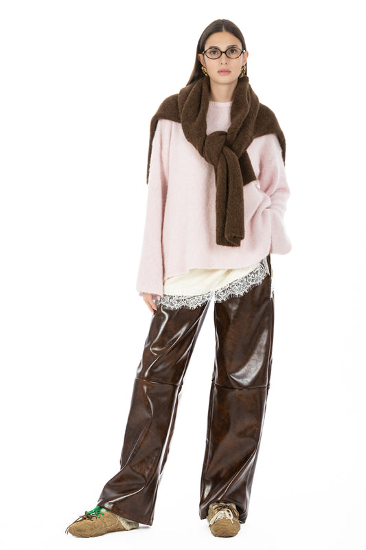 Nuvée - Maglia Trapezio Rosa