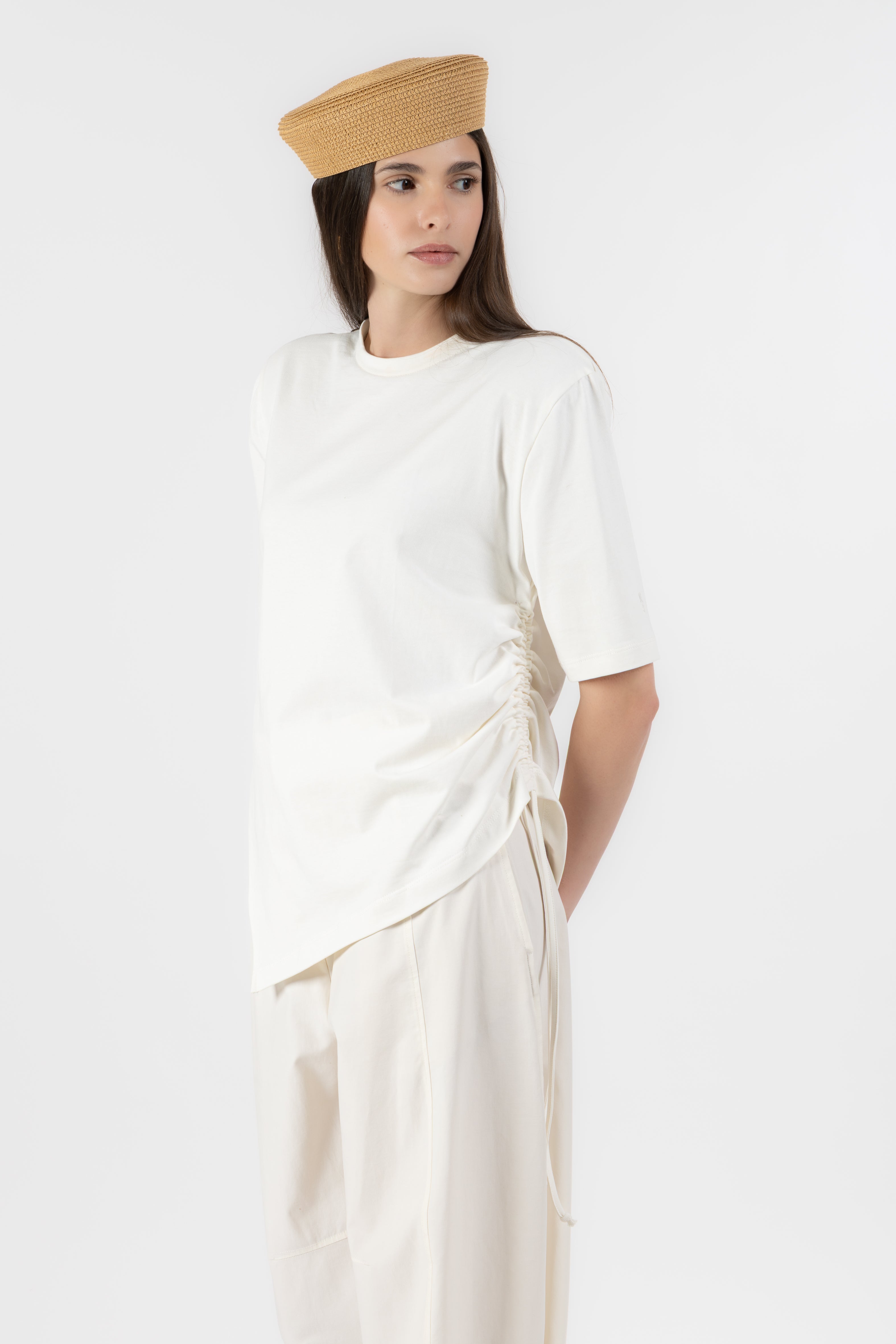 Elena – Maglia Arriccio Bianco | Martina Ravotti Studio