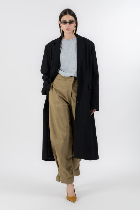 Vittoria – Spolverino Blu Gessato