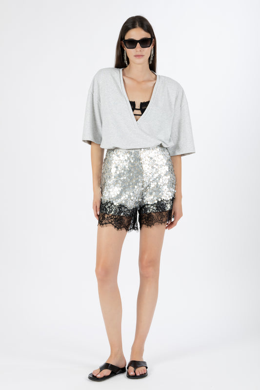 Bardot — Shorts in Paillettes